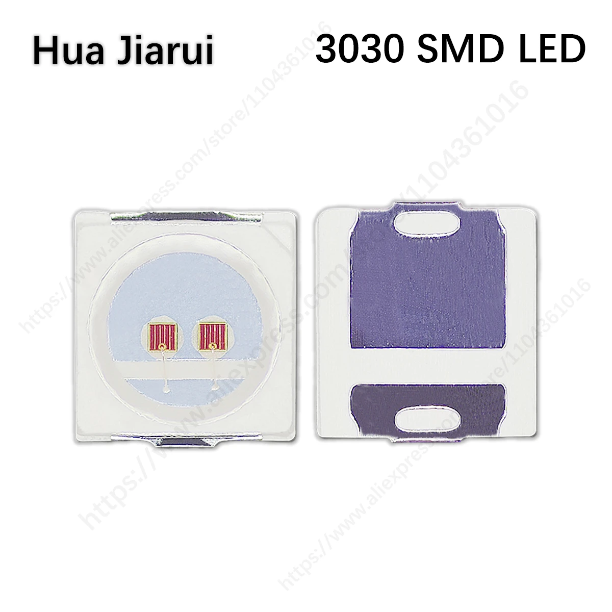 3030 SMD LED Beads Multi-Color (Red/Blue/White/Yellow/Green/Orange/Purple) 1W High Brightness LED Diode for DIY Lighting