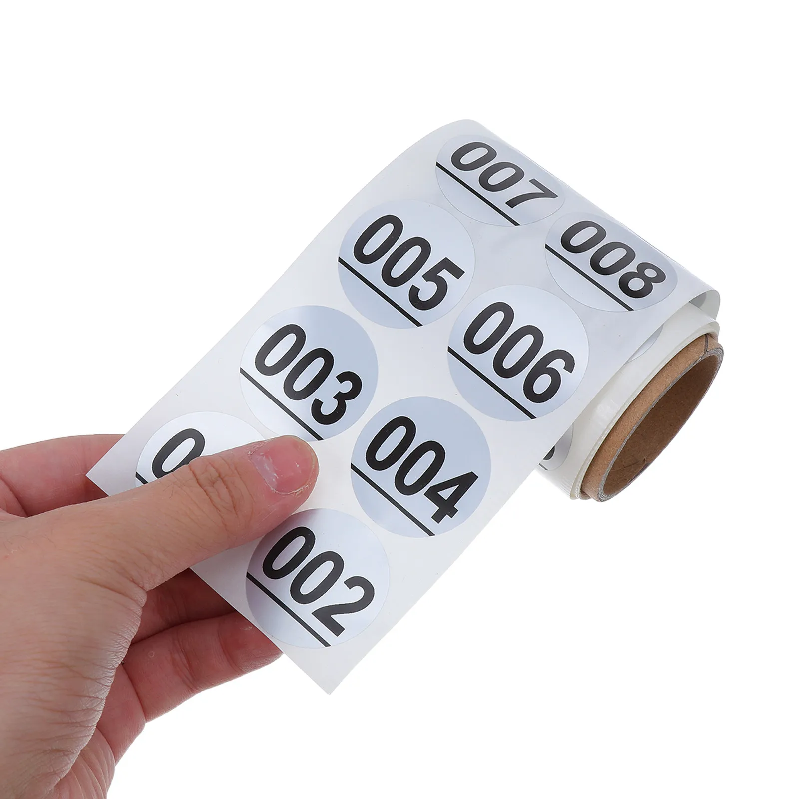 

1 Roll Consecutive Number Stickers 001-200 Self Adhesive Waterproof Inventory Labels for Water Bottles Gym School Office Storage
