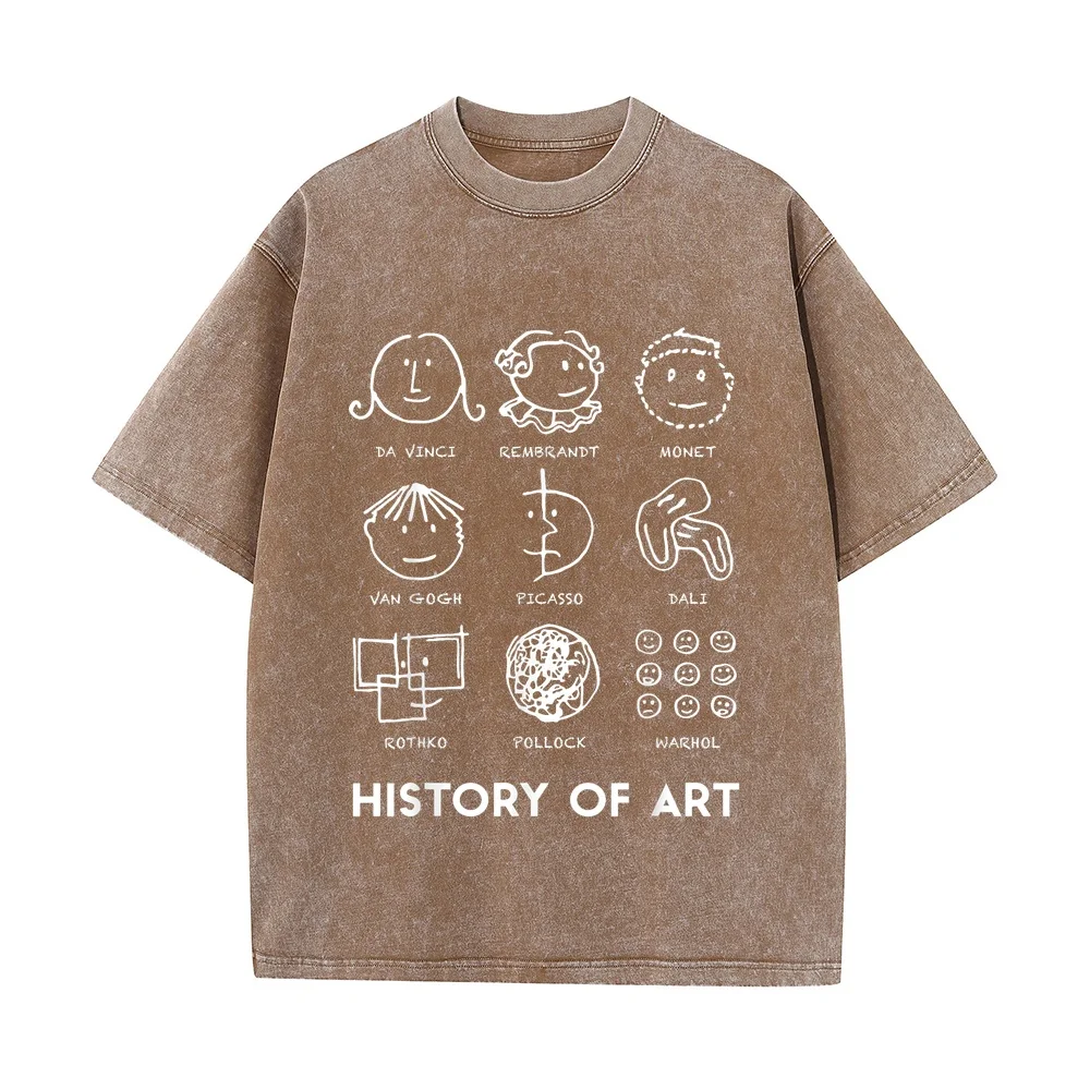 History Of Art for Teachers Students Mens Love T-Shirt Camisetas De Hombre Roupas Masculinas Short Sleeved Men Shirt Sleeve