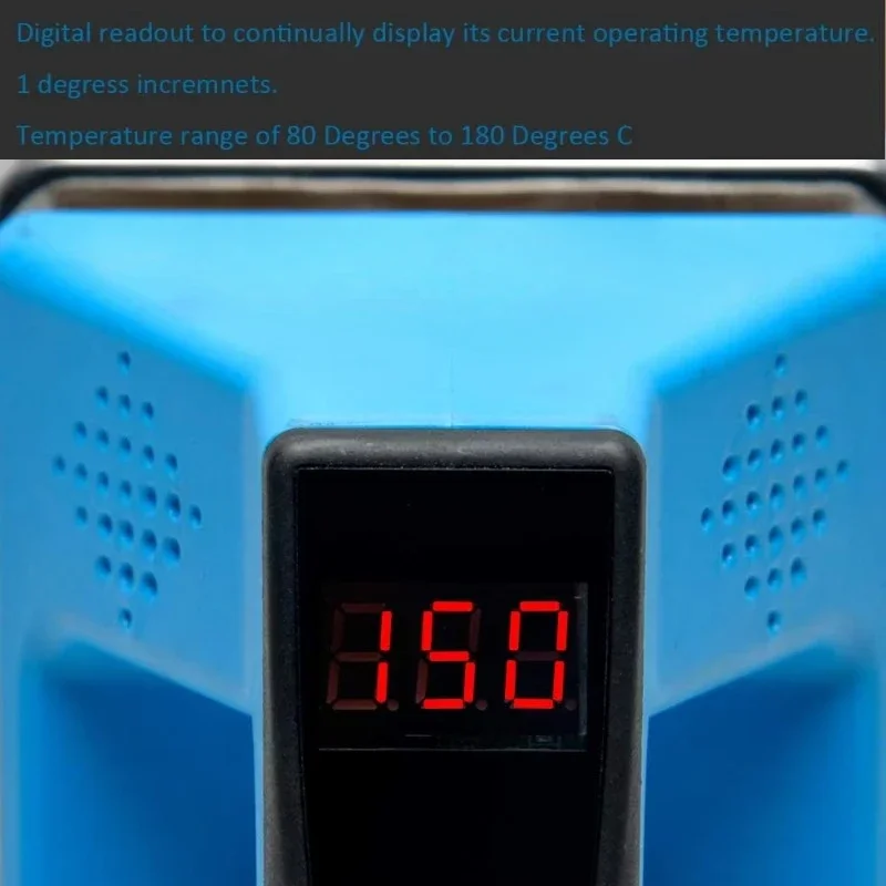 Snowboard Digital 110V 800W Temperatura di controllo precisa Cera da sci Ferro