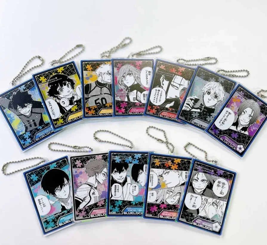 

Аниме BLUE LOCK Isagi Yoichi Rin Michael Kaiser Shidou Ryuusei косплей аниме брелок кулон аксессуары подарки на Хэллоуин