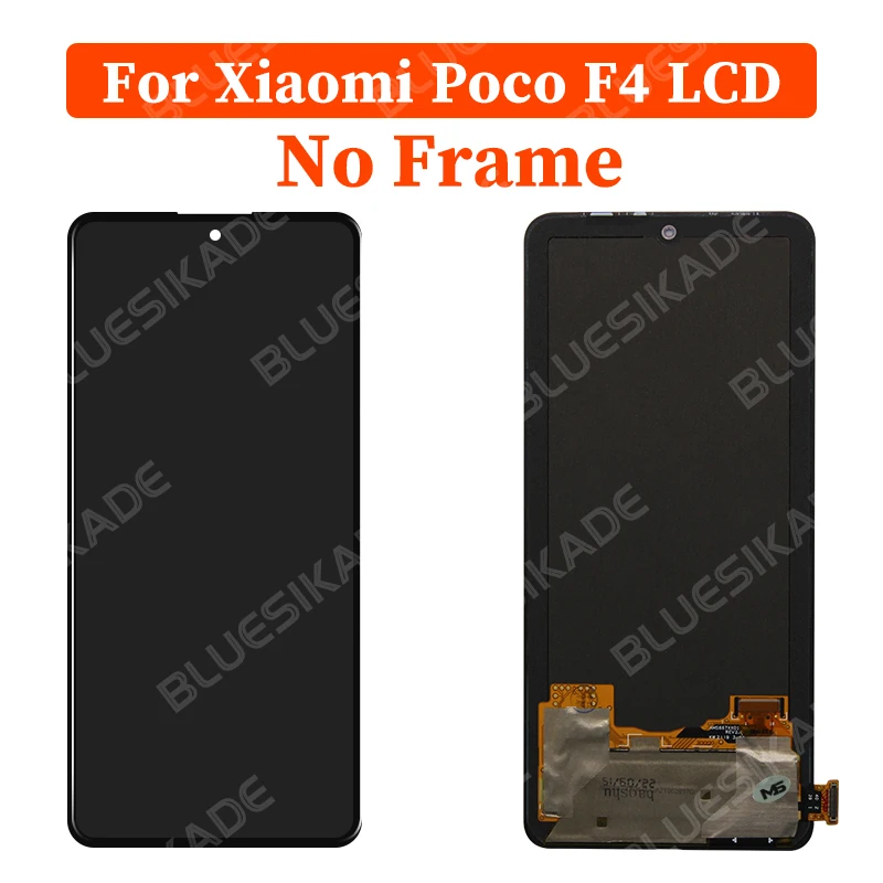 AMOLED Poco F4 Display For Xiaomi 22021211RG LCD Touch Screen Digitizer Assembly For Poco F4 GT Screen 21121210G Replace Parts