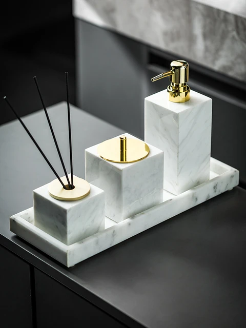 White Marble Multi Style 2024 Soap Dish Soap Holder Bathroom/Washroom Accessories Semi Precious Stones Inlaid Work