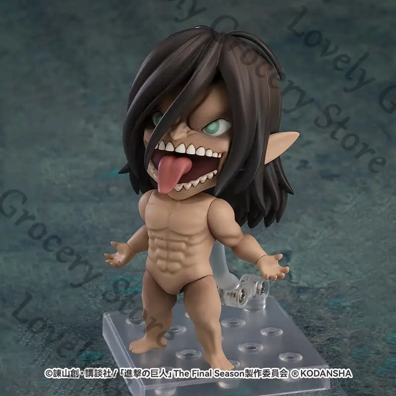 

Anime Attack on Titan Eren Jaeger Shingeki No Kyojin Cosplay Figures Model Mascot Accessory Figurine Ornament Garage Kits Gift