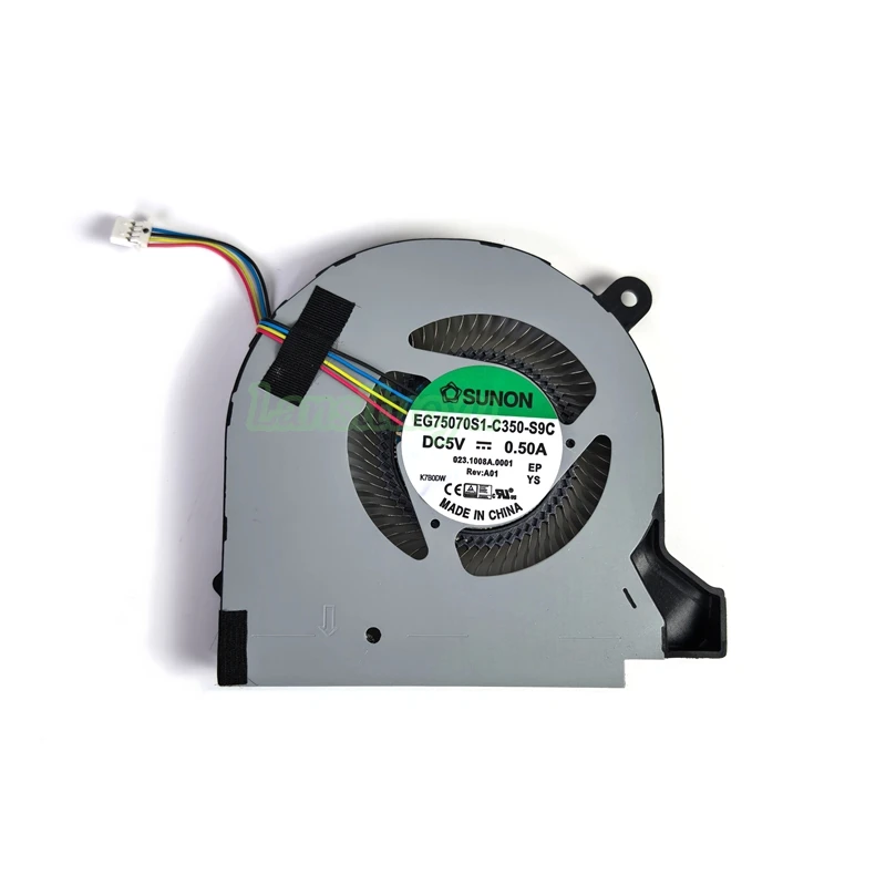 مروحة تبريد جديدة لوحدة المعالجة المركزية للكمبيوتر المحمول لشركة أيسر نيترو V15 V17 VN7-593 VN7-793G N16W3 برودة