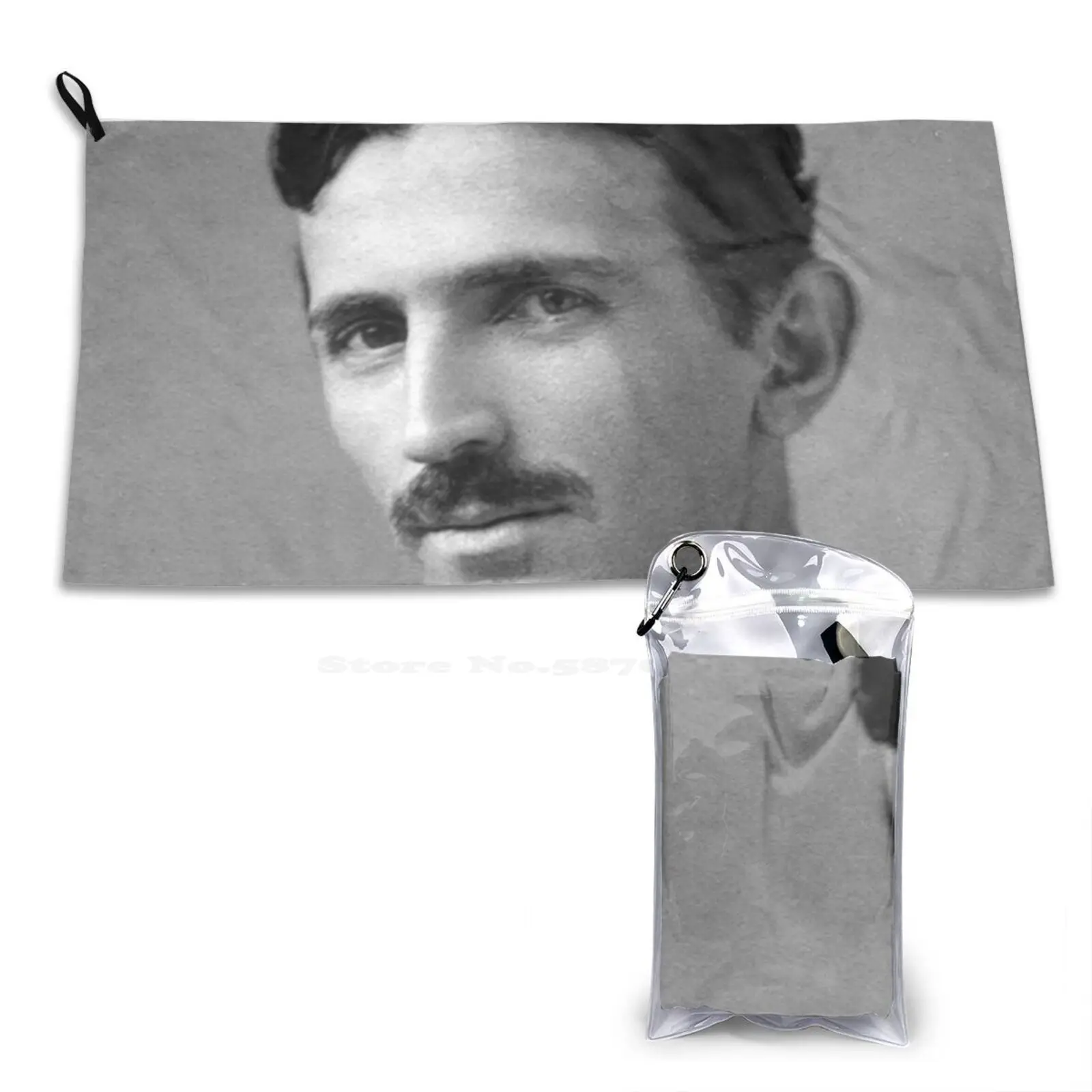 Nikola Soft Comfortable Bath Towel Outdoor Nicola Nikola Physic Science Scientist Formula Theory Vintage History Awesome