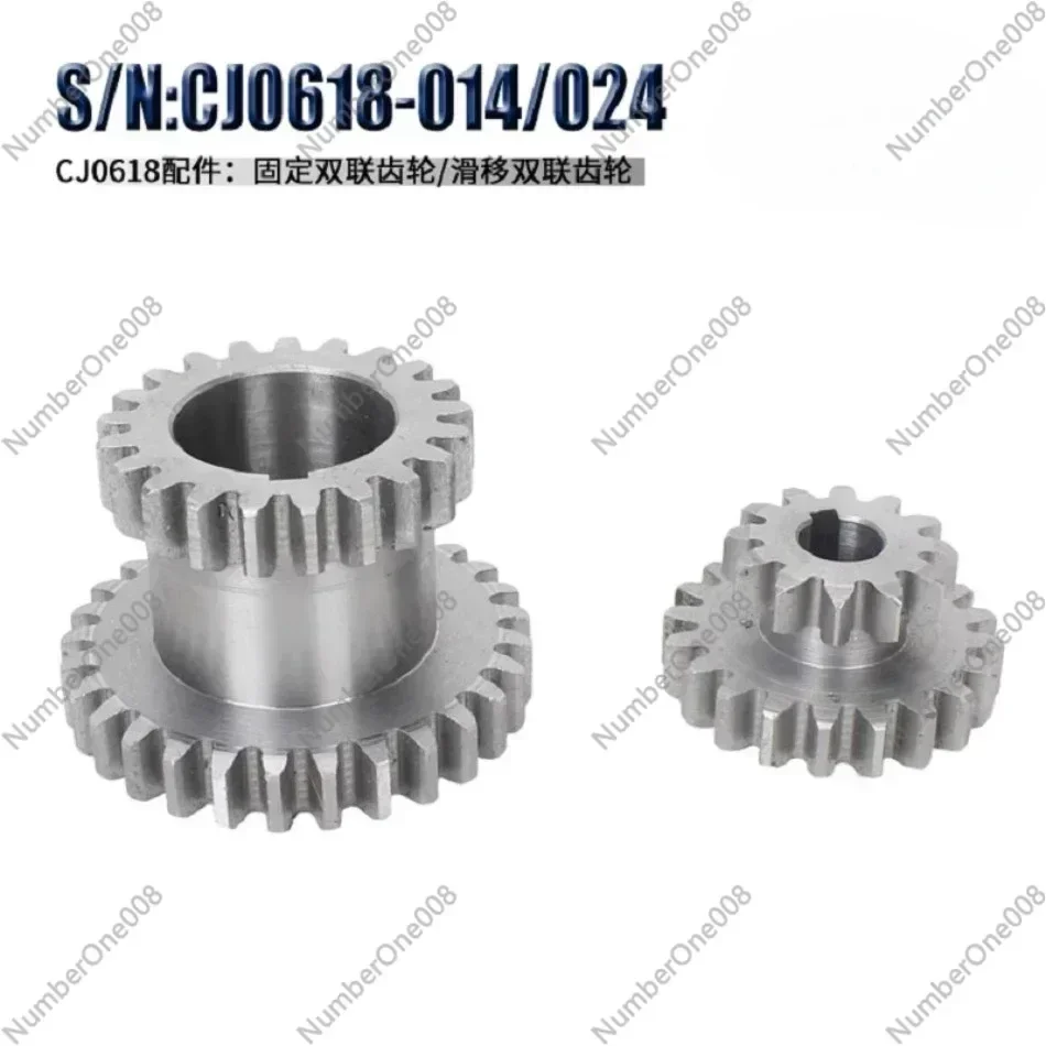 CJ0618 Metric&Imperial Metal Gears/Main Shaft Gear/Feed Gear /synchronous wheel Metal Gear Mini Lathe Spares Accessories