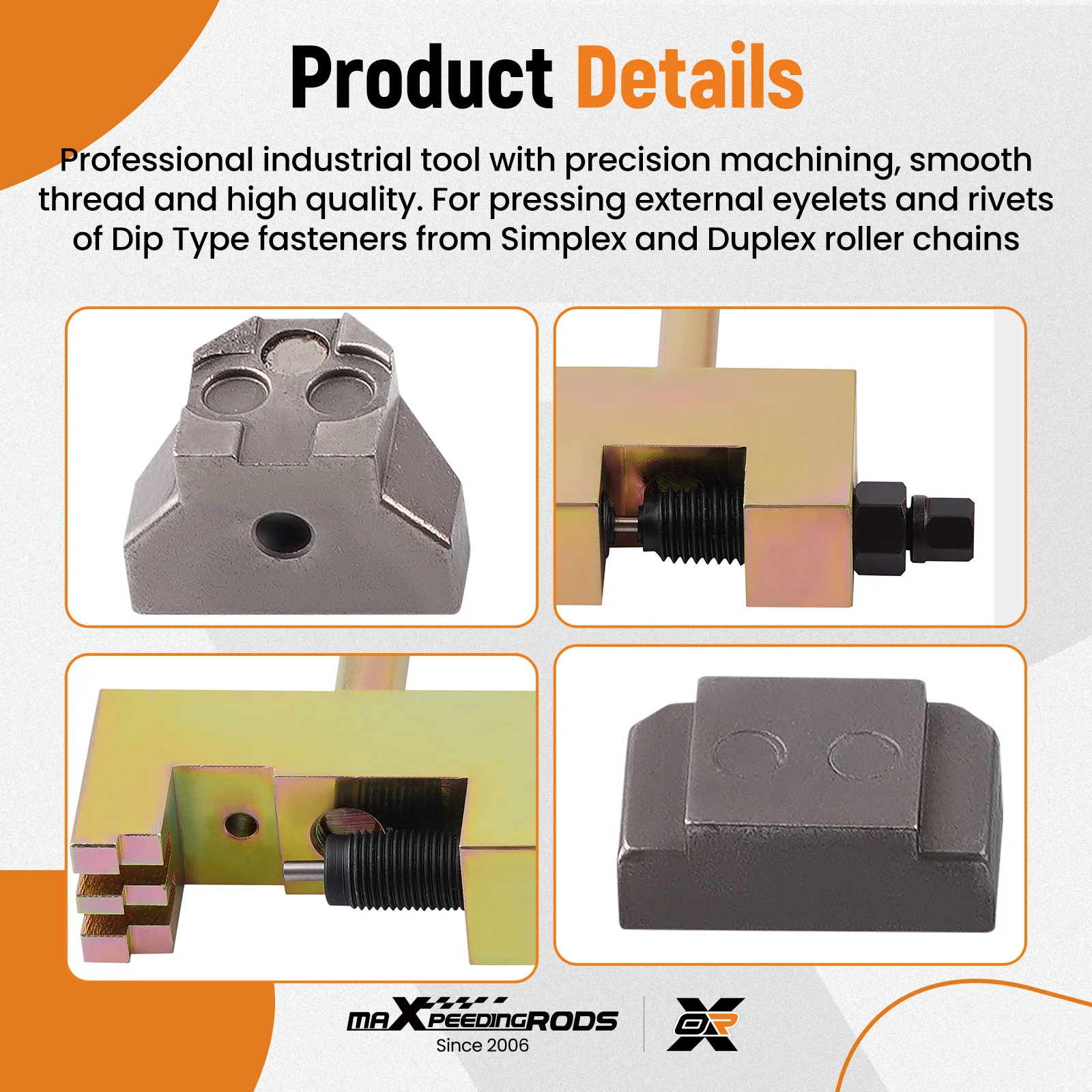 Camshaft Engine Timing Chain Riveting Tool for Benz M271 M272 Simplex Duplex