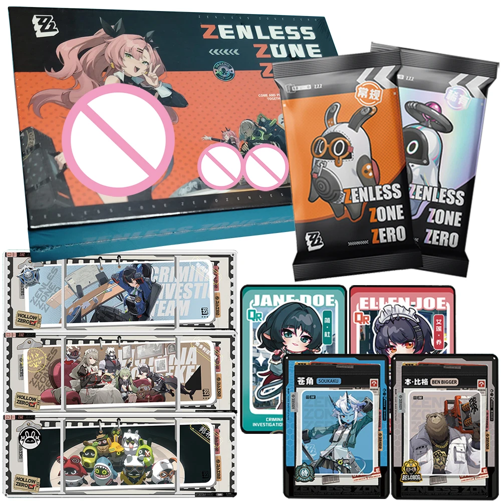 

Коллекционная карта Zenless Zone Zero, экшн-приключенческая игра, высококачественный акриловый материал, стоячая карта, как периферийные игрушки для фанатов