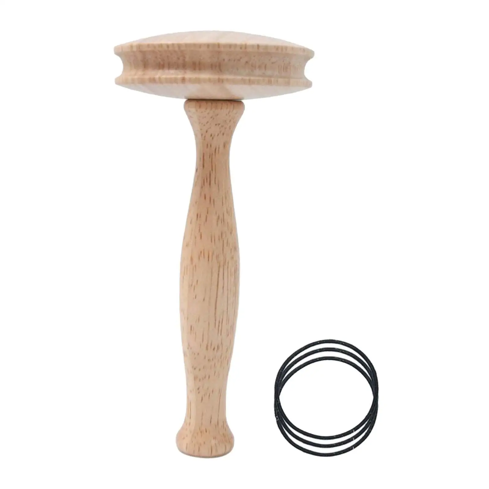 Wooden Darning Mushroom DIY Household Mushroom Shape Sewing Tools Set Portable Darning Supplies Set for Socks Bags Repairing view 2