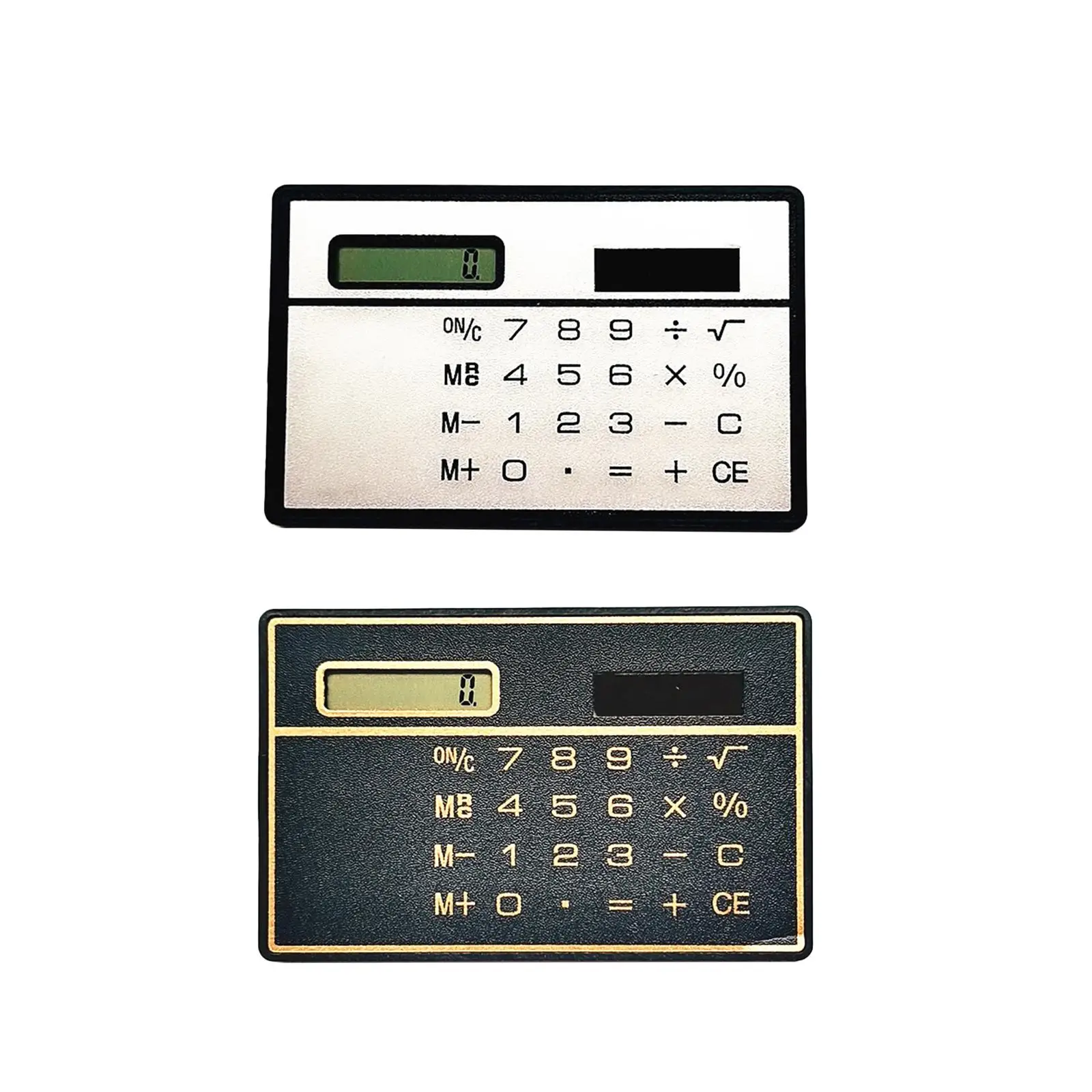 Solar Powered 8 Digit Calculator - Compact and Efficient Desktop Calculator