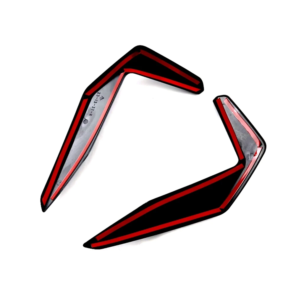 

Superior-Rear Bumper Lip Splitter Canards Cover For BMW X1 U11 2023 2024 Xline Accessories Fog Lamp Cover Trim - ABS Black