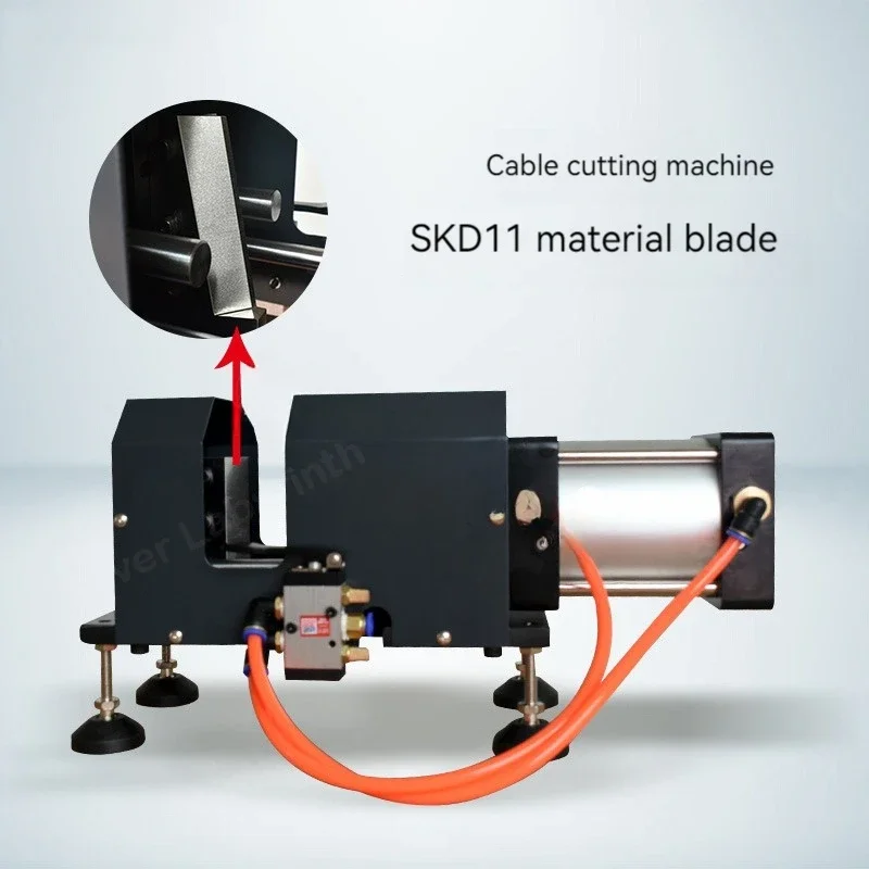 Small Pneumatic Electric Type Cutting Knife Tool, Thick Cable And Wire Tangent Machine, Wiring Harness Cutting Machine 220V