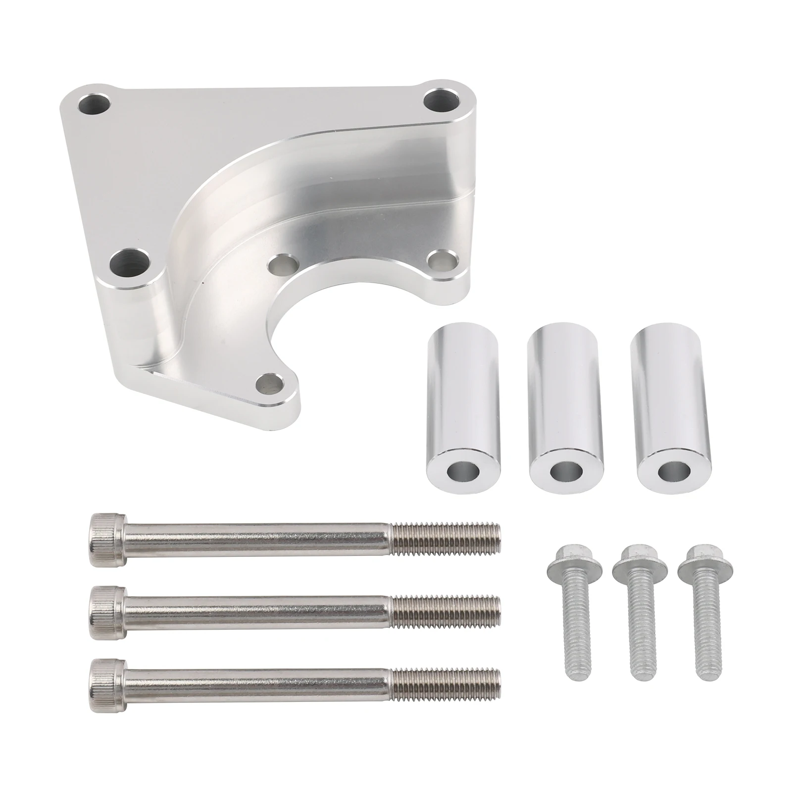 12610792 Power Steering Bracket Kit Aluminum Billet For 2010 2011 2012 Chevrolet Chevy Camaro 6.2L V8 LS3 L99