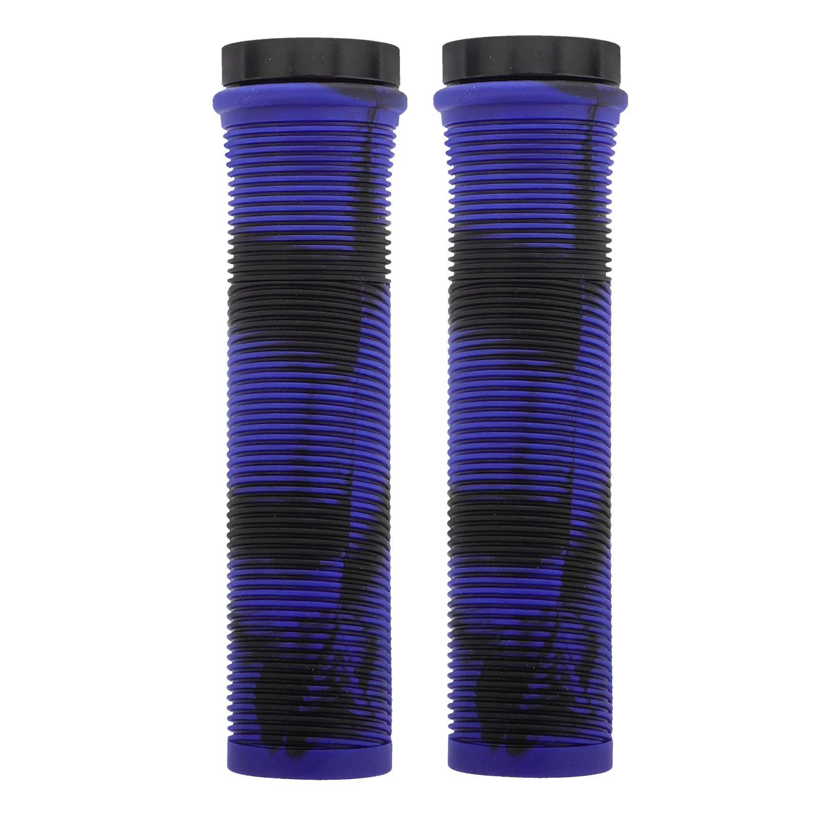 

1Pair Mountain Bike Handlebar Grips Anti-Slip Straight Tube Design Easy Install Comfortable Ride Cycling Grips for Road Bikes