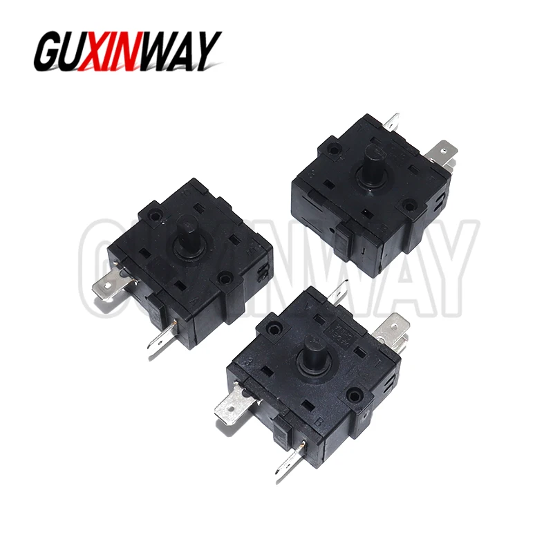 1pcs Electric Room Heater Position 2Pin 3Pin 5Pin Rotary Switch Selector AC 250V 16A Radiator
