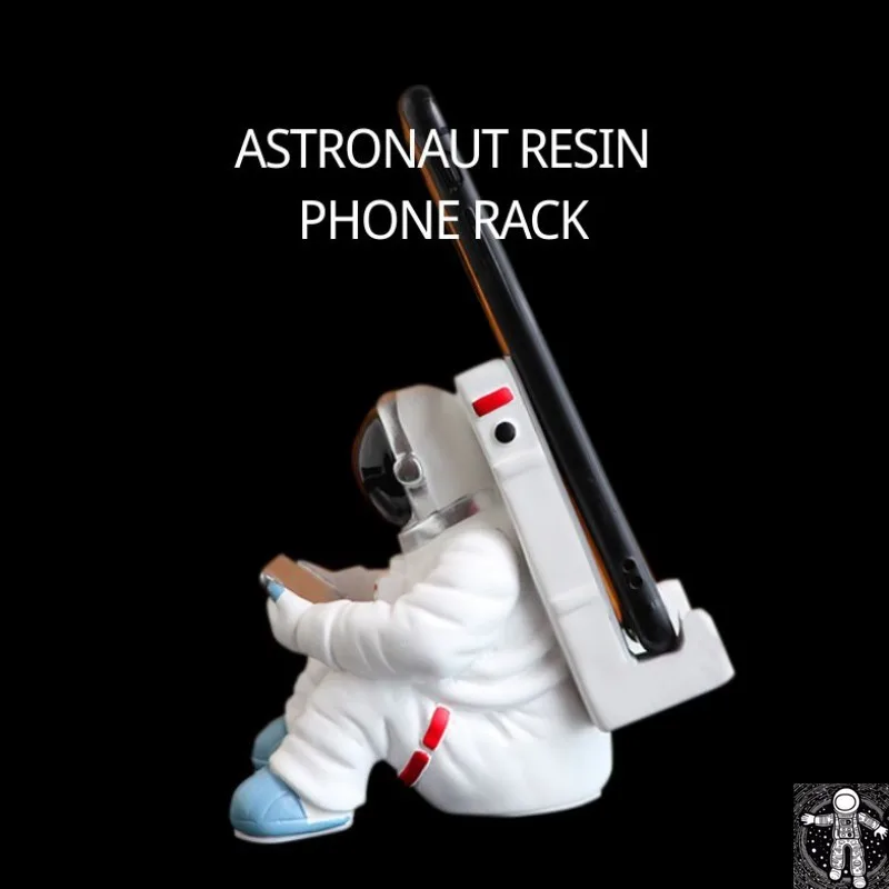 

Astronaut Figurine Mobile Phone and Tablet Stand Bracket for Space Lovers and Astronomy Enthusiasts