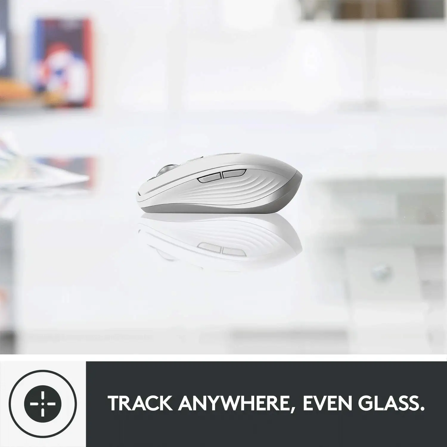 Logitech MX Anywhere 3S - يدعم اتصال Bluetooth اللاسلكي، ويززز عمر البطارية الطويل، وهو مدمج ومحمول وصنع #6