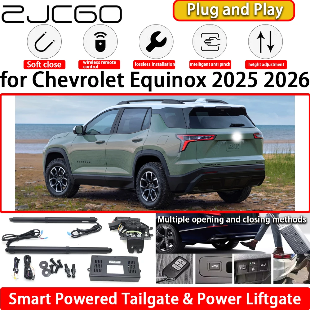 

for Chevrolet Equinox 2025 2026 OEM Automatic Electric Powered Tailgate Power Liftgate Tail Gate Lift Kit System Plug & Play