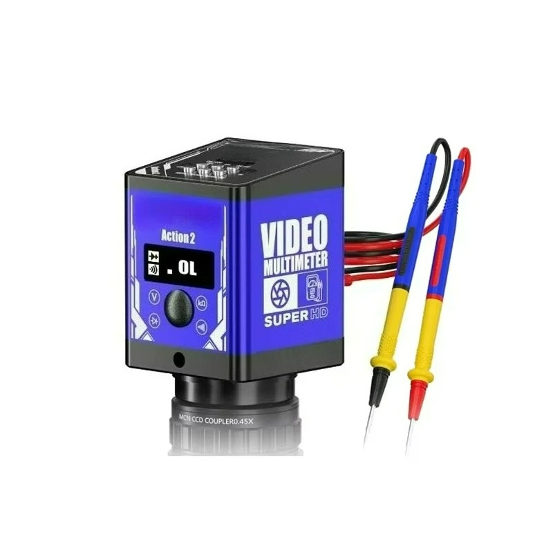 Action2 فيديو متعدد المجهر كاميرا صناعية للهاتف صورة إلكترونية رئيس 4K إصلاح استشعار عالي الجودة