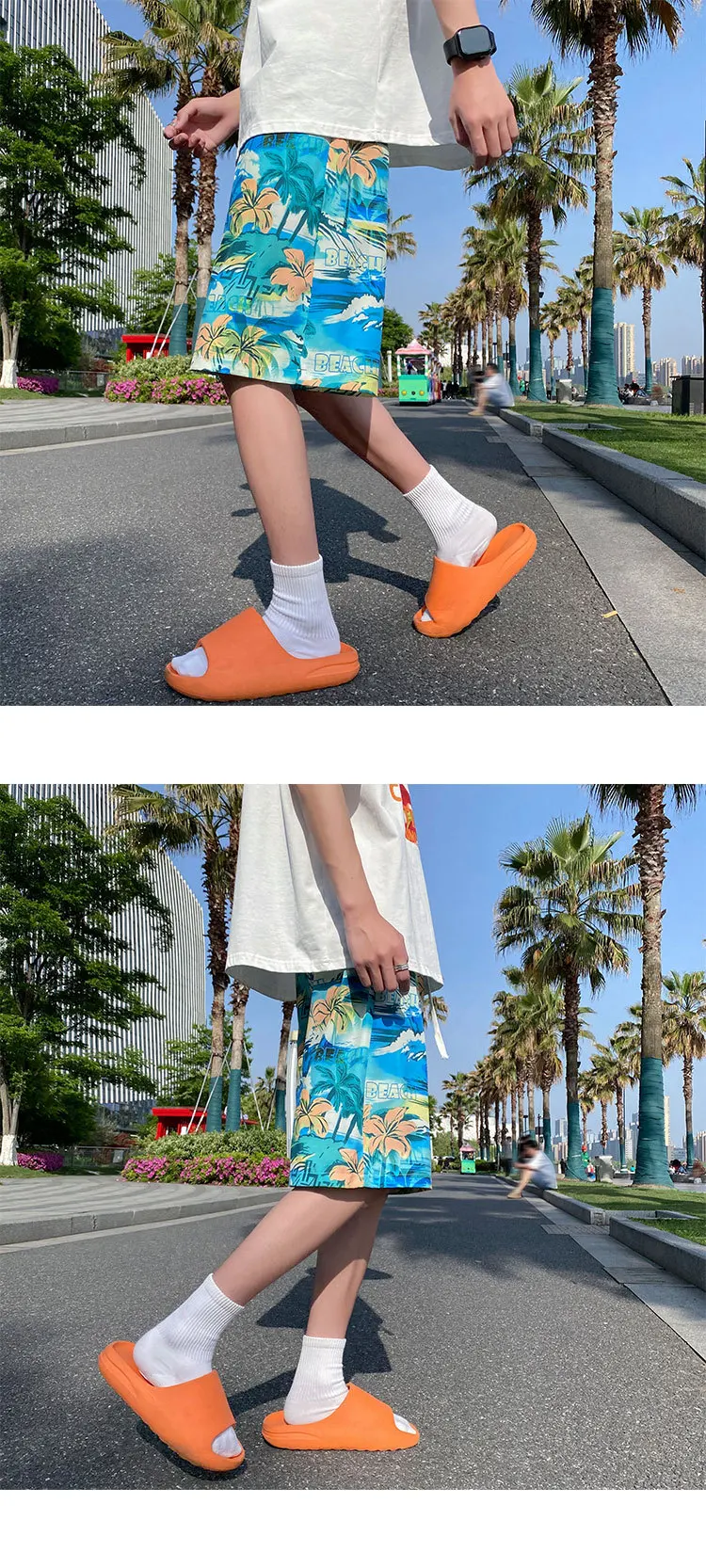 メンズ クイック ドライ ビーチ ショーツ 5 点フラット アングル 水泳パンツ 温泉休暇 ホリデー ショーツ カジュアル サマー ショーツ