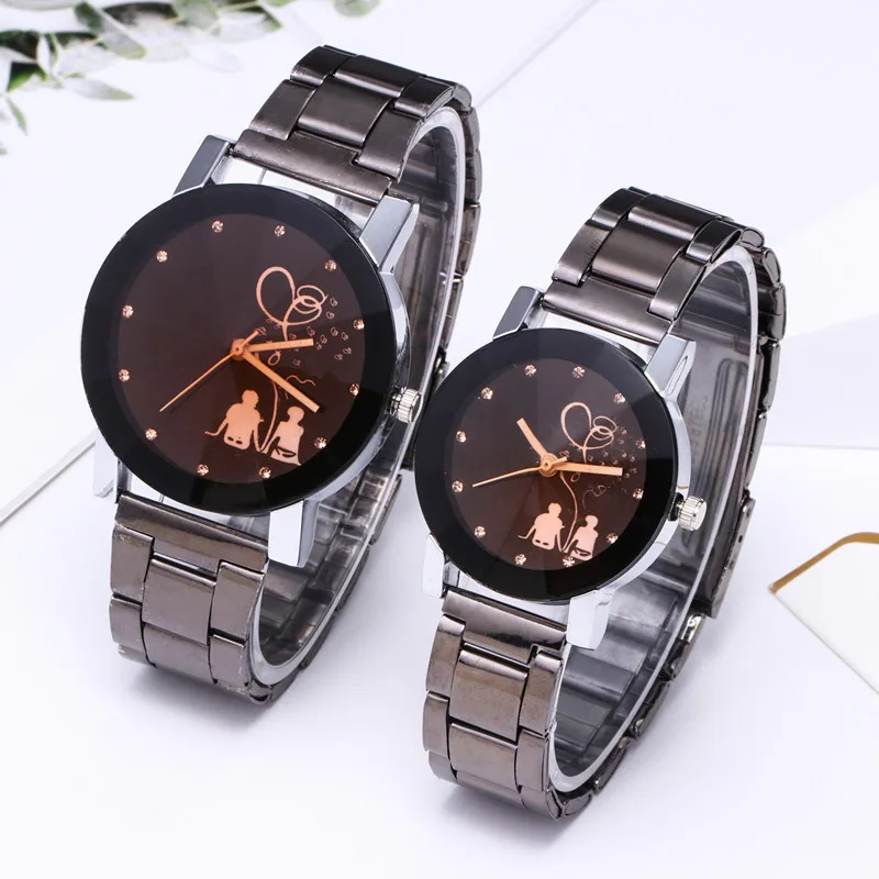 Minimalist Casual Daily Watches Clock Couple Watch Wristwatch Men And Women Quartz Analog Watches relogio feminino
