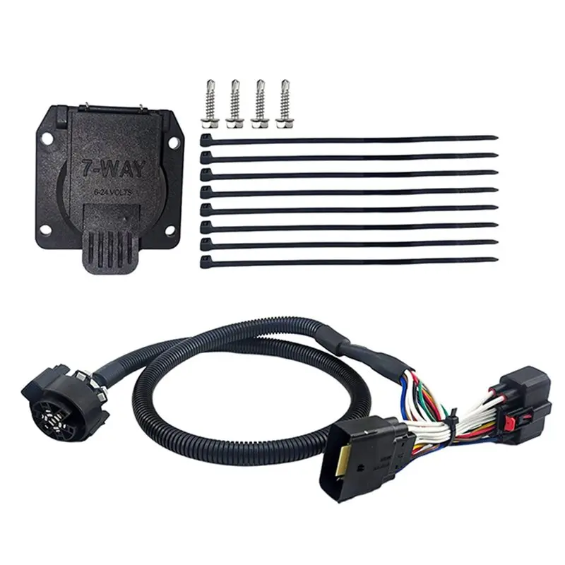 A54K-7 Way RV Blade Trailer Wiring 56431 Trailer Wiring Harness For Ranger 2019-2023