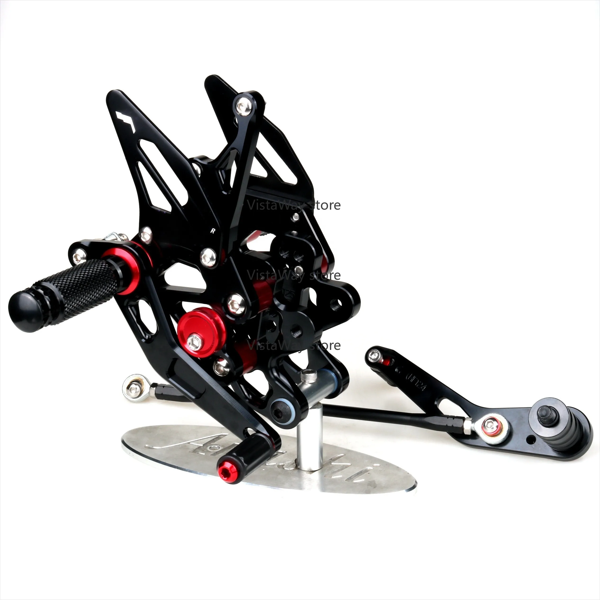 For  GSXR600 GSXR750 2006-2010 Motorcycle CNC Adjustable Rear Set Footrest 2006-2010 Foot Rest Accessory