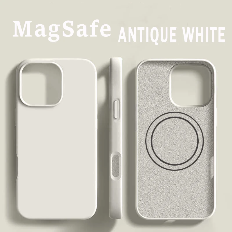 Für Magsafe Original Magnetische Fall Für iPhone 16 15 14 13 Pro Max Plus Drahtlose Lade Fall Officia Flüssigkeit Silikon Telefon Abdeckung