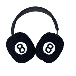 Hand crocheted wool earphone cover apple Airpodsmax earphone cover woven wool cover finished APM earphone cover