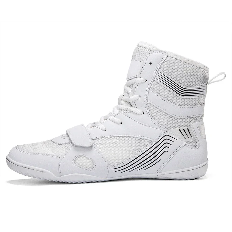 Zapatos de lucha para hombre y mujer, zapatillas de lucha profesionales, calzado de boxeo de lujo, zapatillas de boxeo de alta calidad