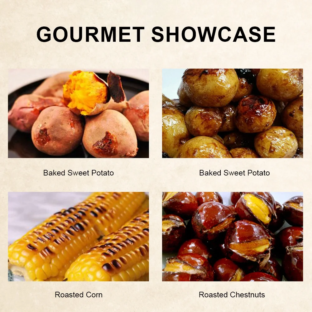 

Cast Iron Roasted Sweet Potato Pan W/Lid Garlic Roaster Garlic Baker Baking Pan for Picnic Camping Patio