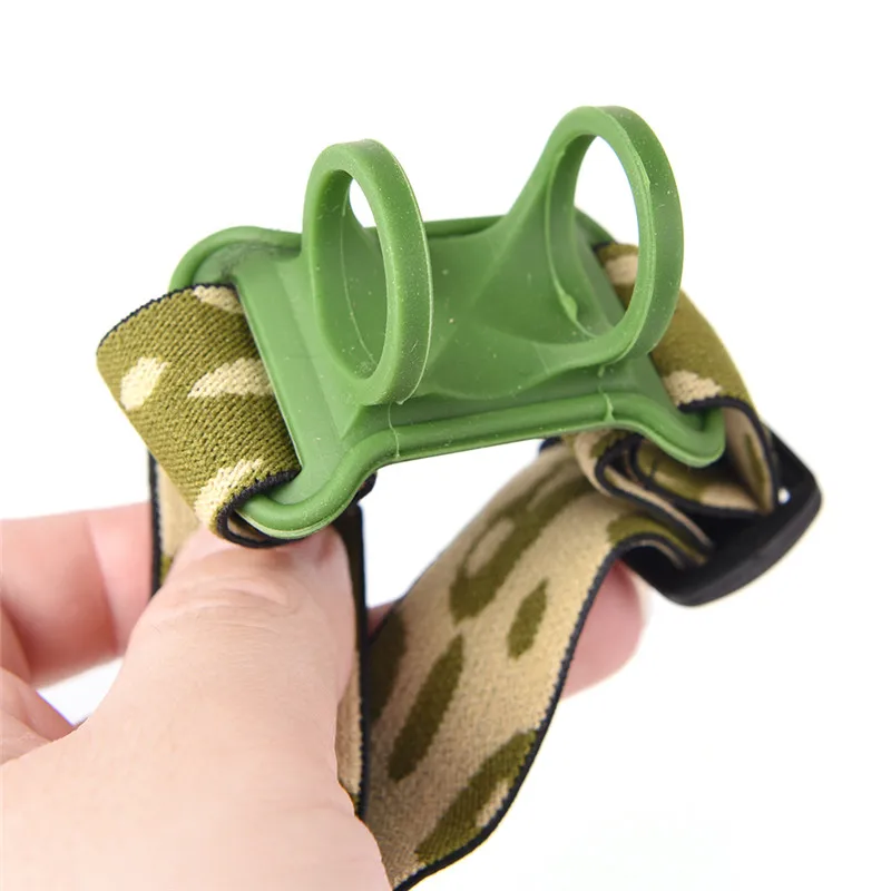 Strap Headband For 18650 Headlight Flashlight Lamp Torch Headlamp Head