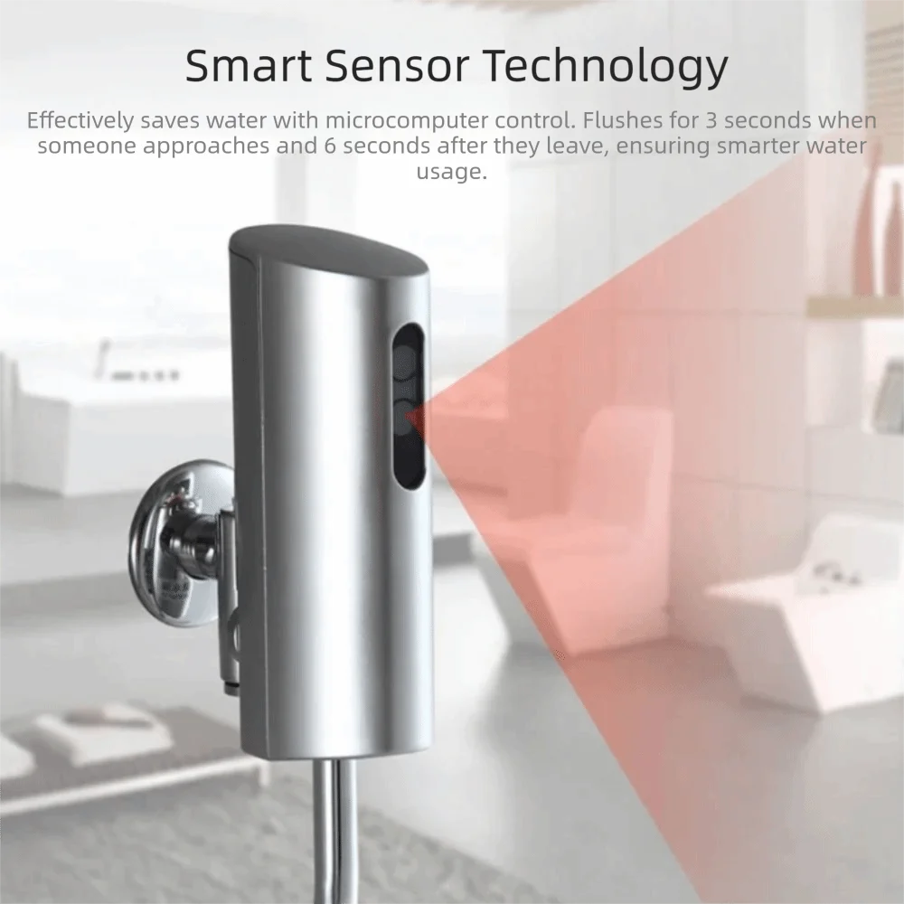 

Infrared Automatic Urinal Sensor Flush Valve Sensor Automatic Sensing Urinal Valve Automatic Sensing Kit Smart Cleaner Urinal