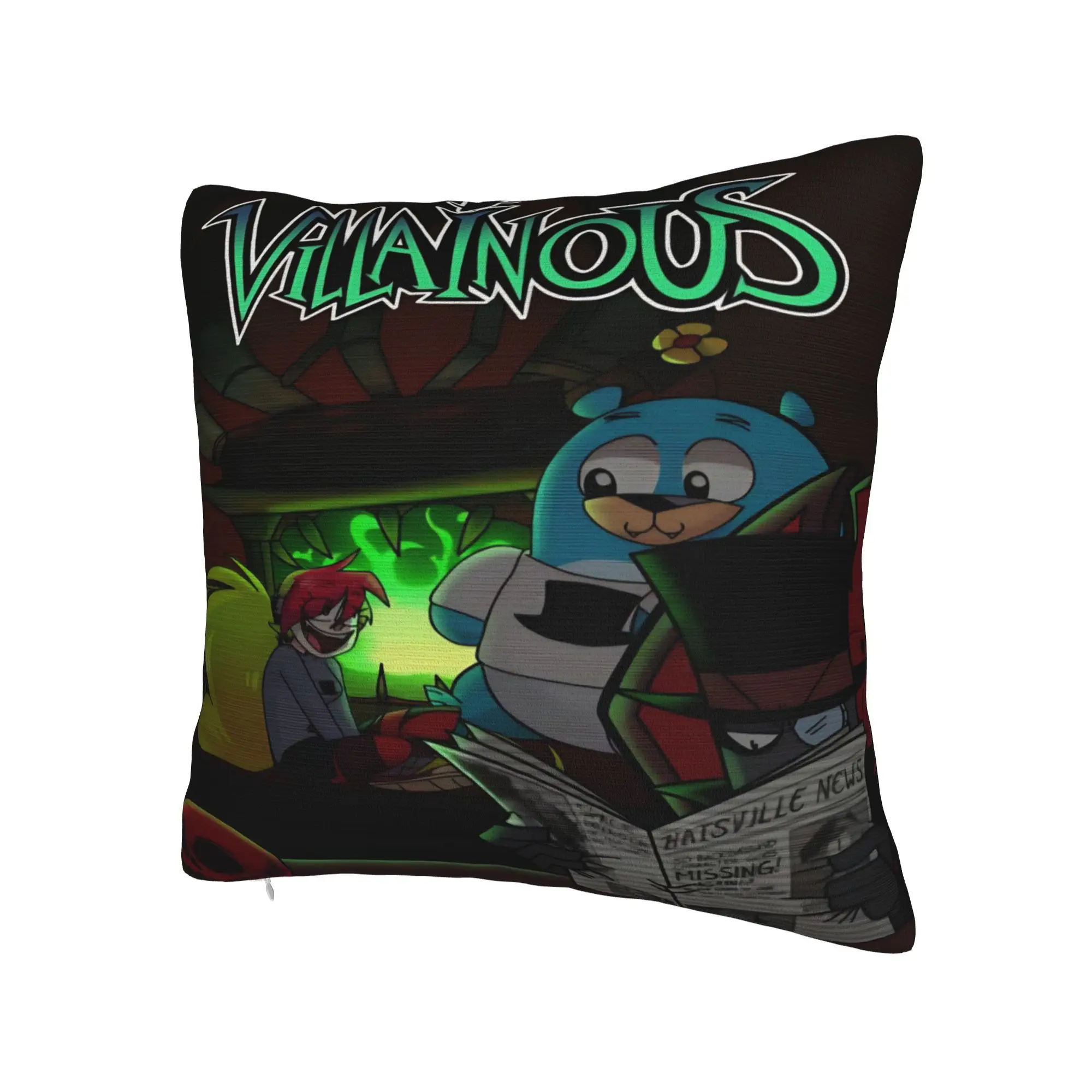 Villainous Comdy Pillowcase Merchandise Printing Cushion Cover  Pillow Covers Bedroom Decor Square Multi-Size