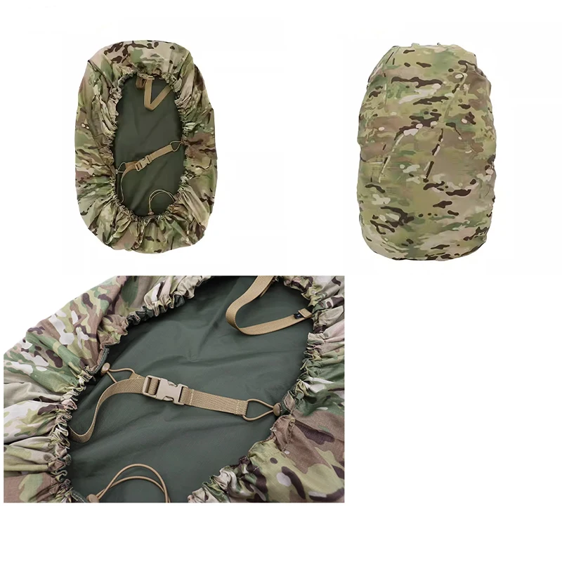 

Tactical backpack dual-purpose rain cover, rainproof bag Multcam and colored green dual-purpose, can be folded and stored