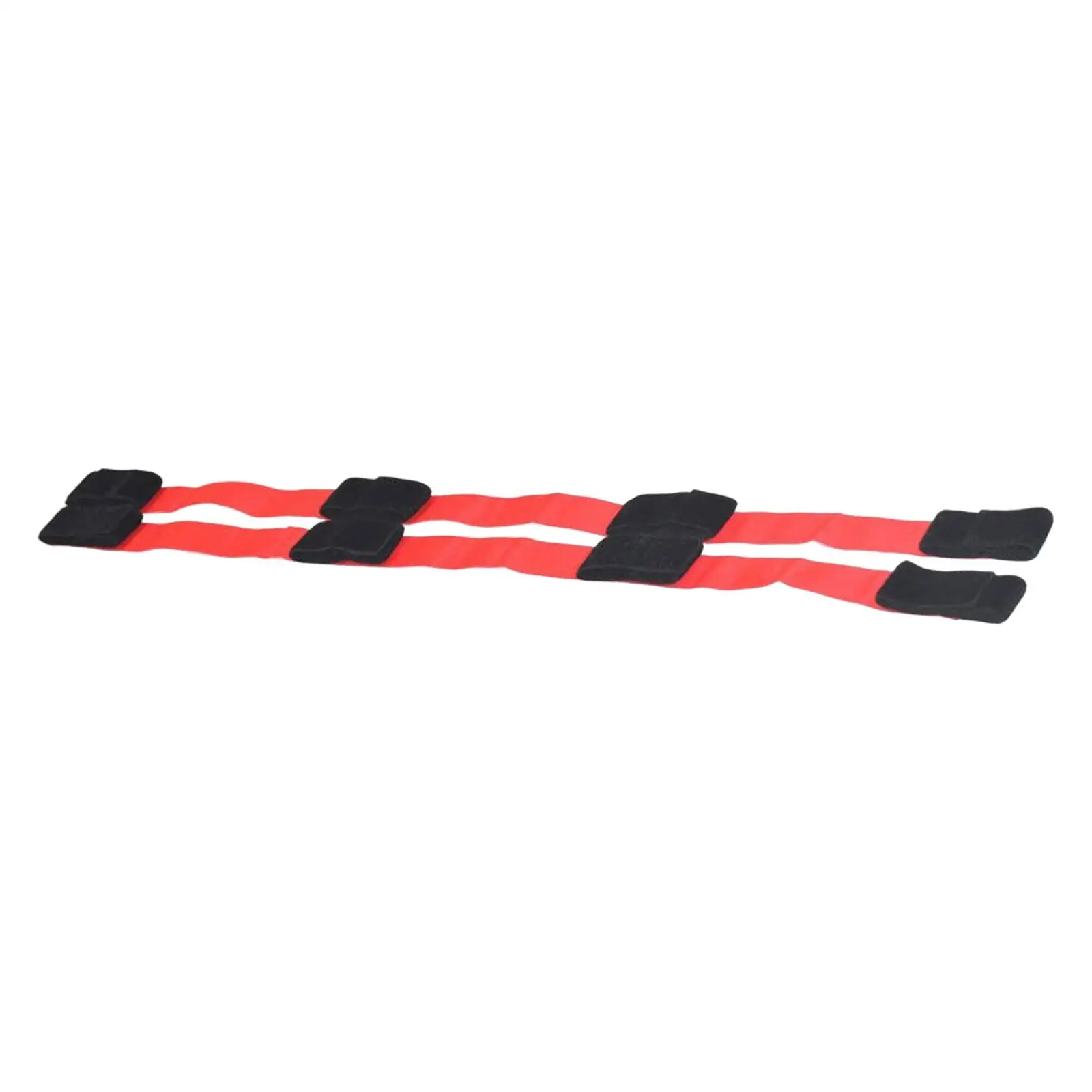 

Four Person Legged Race Band Lycra Cloth Group Game Relay Band for Outdoor Team Building Family Party Events