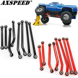 AXSPEED Metal Chassis Links Linkage for 1/18 RC Crawler Car TRX4M K10 High Trail Upgrade Parts