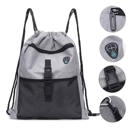 Fitness Sport Drawstring Backpack Travel Bag Men Women Outdoor Daily Training Casual Portable Storage Shoulder Backpacks xa203wd