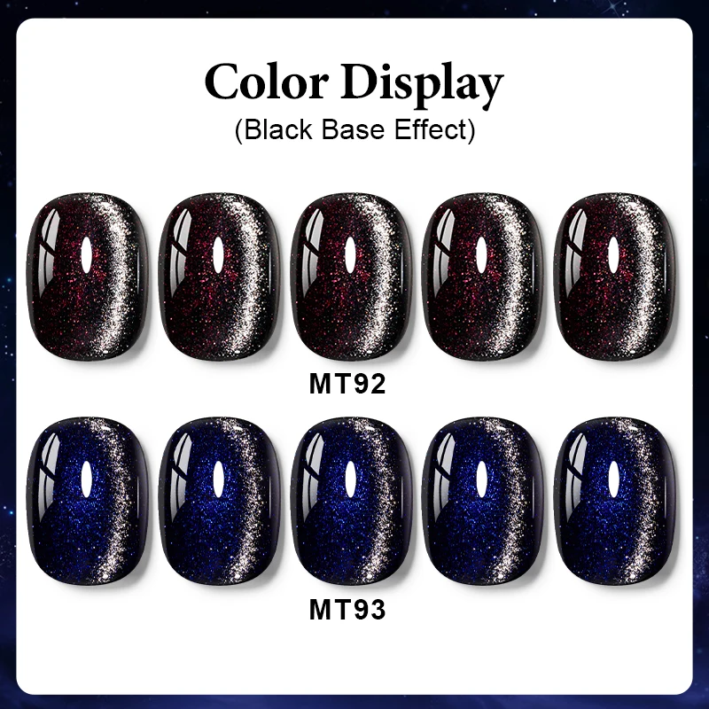 2 IN 1 Chamelon Magnetico Top Coat Glitter Snowlight Magnetico Gel Smalto per unghie Semi Permanente UV Art Gel Vernice Forniture