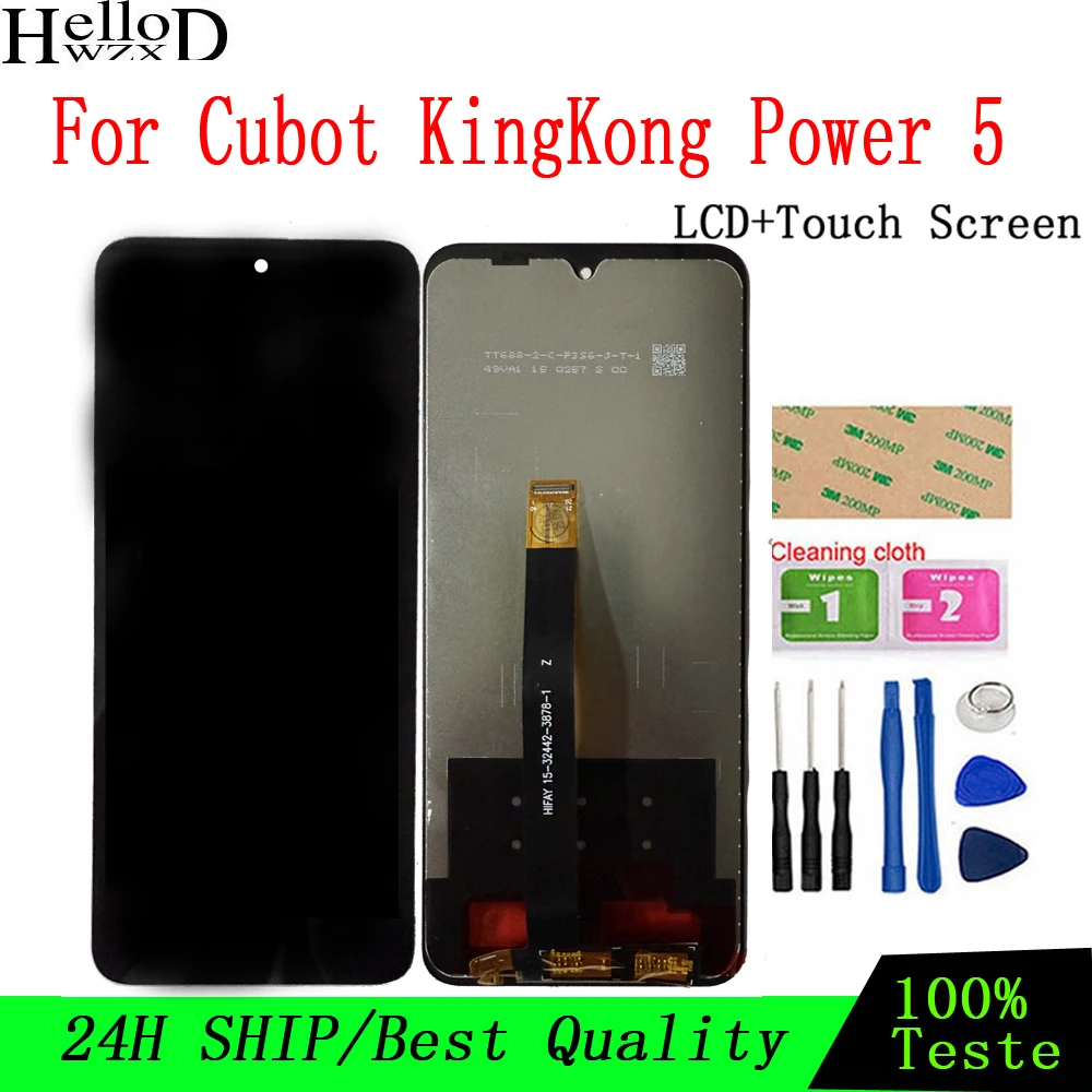 

Original Cubot KingKong Power 5 LCD Display Touch Screen Replacement