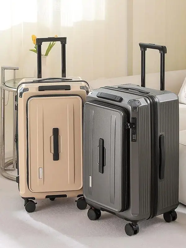 thickened-deep-warehouse-travel-suitcase-five-wheels-expansable-28-inch-password-lock-luggage-bag-for-men-and-women