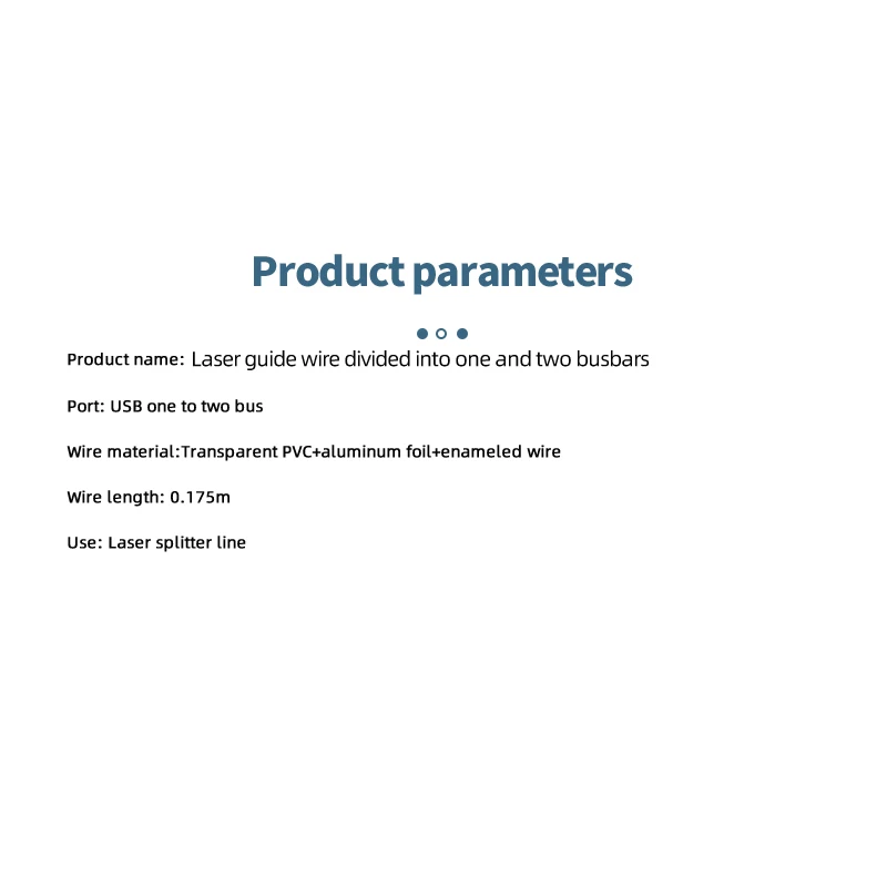 Intermediate frequency light wave rehabilitation therapy device laser guide wire laser separator USB one to two female