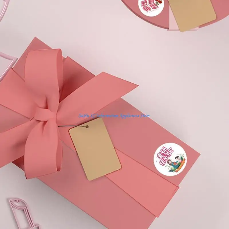 

500 Pieces Sealing Stickers Teacher's Day Stickers Floral Thank You Stickers for Teacher's Day Thanksgiving Gift Wrap