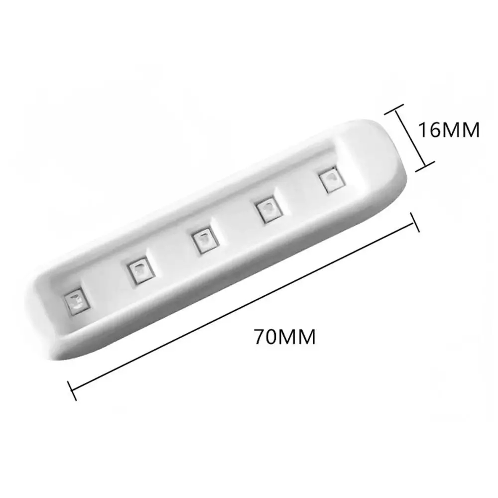 المهنية علاج الأظافر الأشعة فوق البنفسجية علاج مصباح جميع هلام البولندية 3 واط قوة الأشعة فوق البنفسجية مصباح USB قابلة للشحن الأشعة فوق البنفسجية ضوء الخبز ضوء صالون