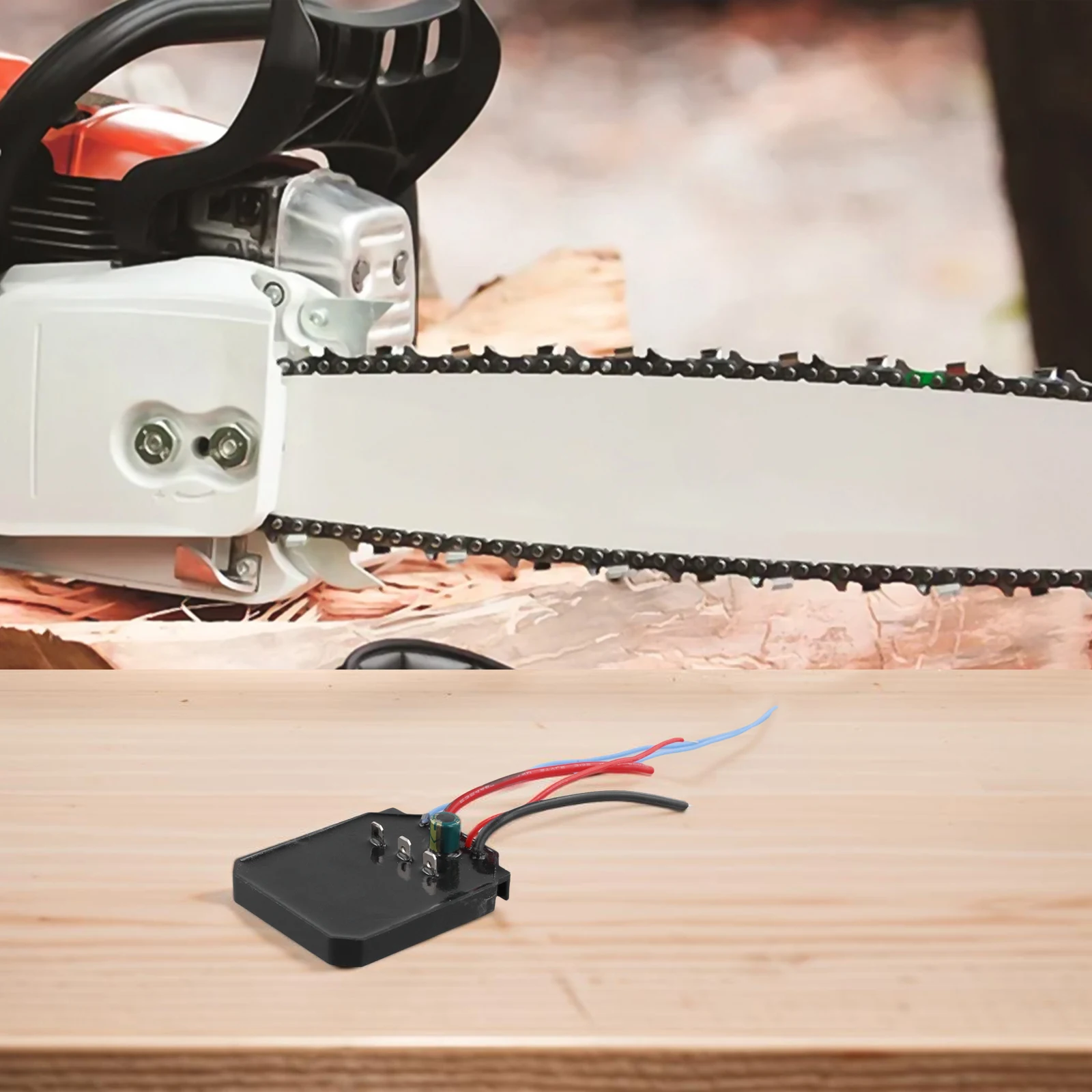 Metal Plastic Electric Chain Saw Motor Assembly 14 Teeth Replacement Spare Parts For Daily Electric Chain*saw Maintenance Work