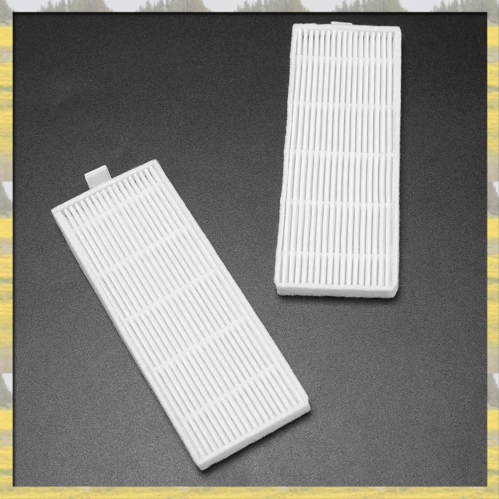 A63P أعلى 20 قطعة/الوحدة فلتر HEPA ومرشحات الإسفنج بدائل ل Ilife A4s A6 A4 A40 مرشح تنظيف الغبار مكنسة كهربائية ملحقات