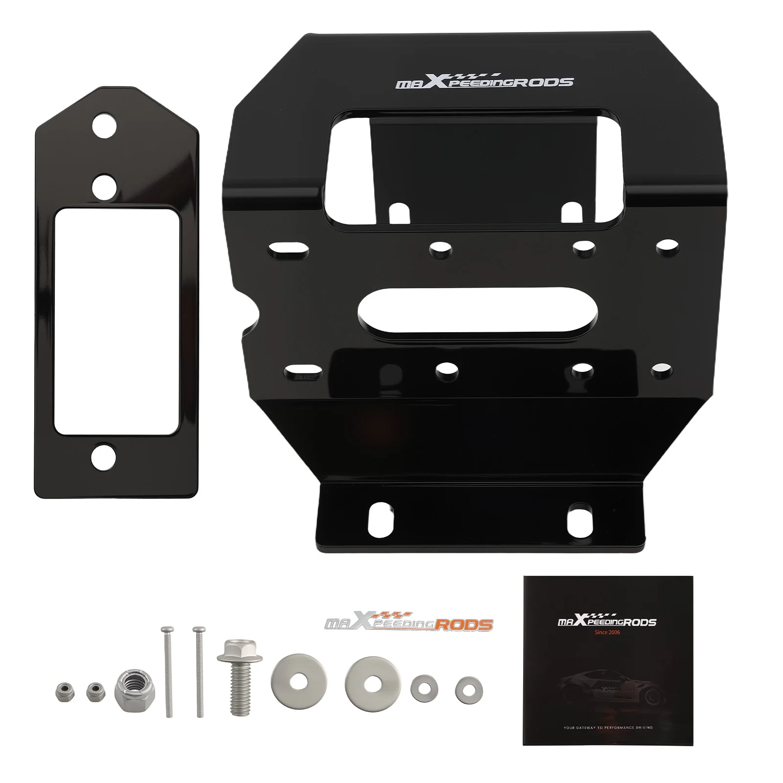 

Winch Mounting Bracket For Honda Pioneer 1000 1000-5 1000-6 2016-24 UTV