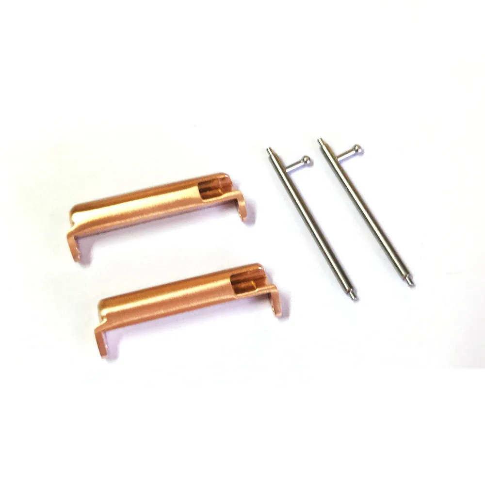 316SS موصل محول ل Fitbit فيرسا الفولاذ المقاوم للصدأ محول ل Fitbit Versa2/لايت سوار ساعة حزام الملحقات