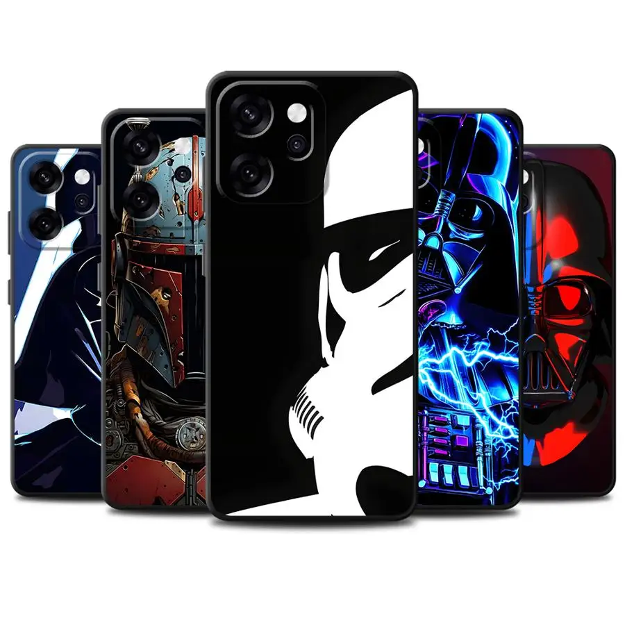 Case for Oppo Reno A78 A96 A76 Reno 4F 5 6 7 8 10 11 14 A83 F9 F11 F29 A74 A93 A98 A84 Soft Back Phone Cover Darth Vader